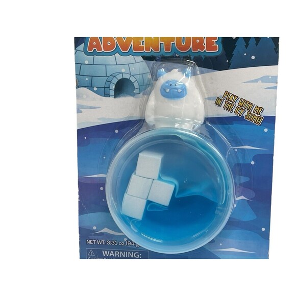 Toysmith YETI Iceberg Adventure Toy New in Box Play With Him In The Icy Slime - Picture 5 of 7